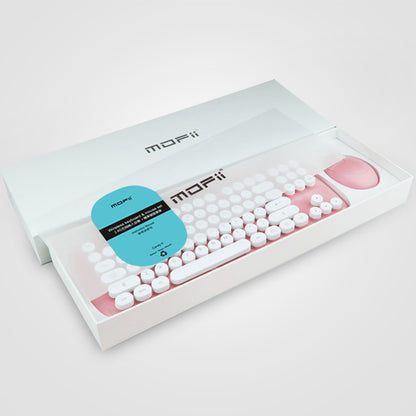 Cute Wireless Keyboard And Mouse Set In Soft Color Options - The Number 1 Things