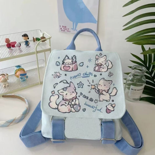 Lightweight And Large Capacity Cute Design Canvas Bag - The Number 1 Things