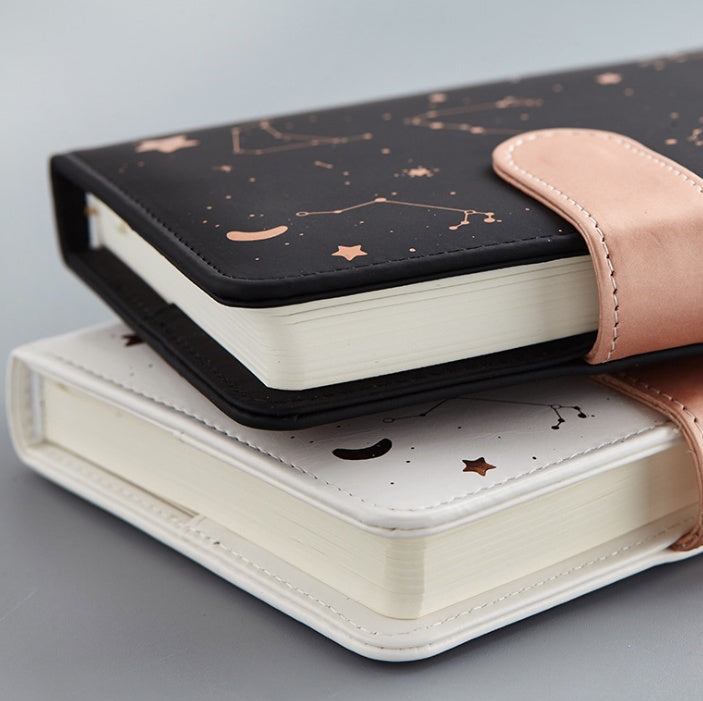 Stationery Star Leather Knitting Notebook Stationery Schedule Notepad Handbook - The Number 1 Things