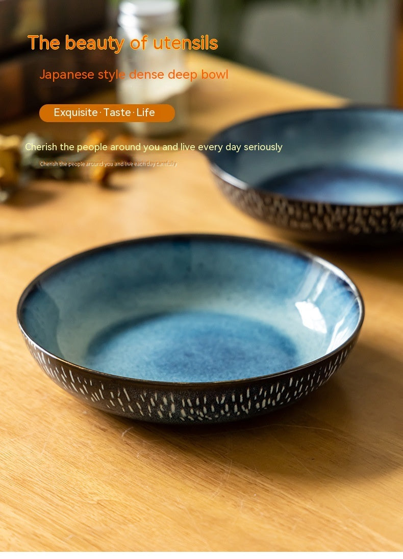 Ceramic River Snail Rice Noodle Bowl Household Large Bowl Meal Soup - The Number 1 Things