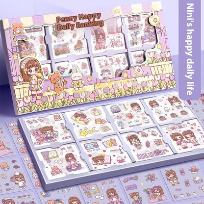 200 SET Stickers Cartoon Design Cute Stickers Kawaii Sticker Set - The Number 1 Things