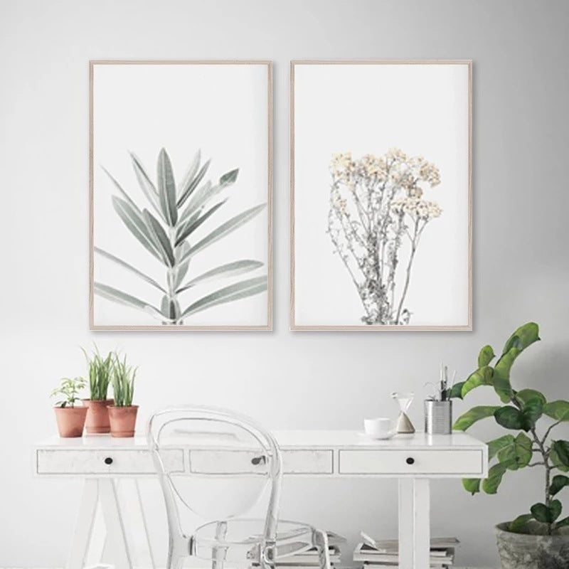Nordic Small Plant Decoration Painting Canvas Painting - The Number 1 Things