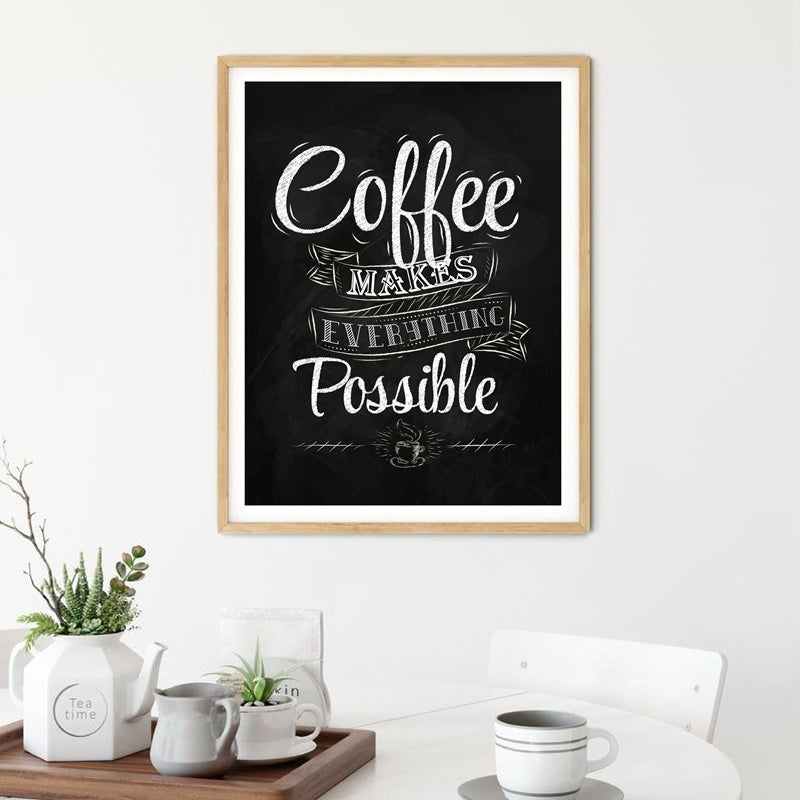 Coffee Wall Picture - The Number 1 Things