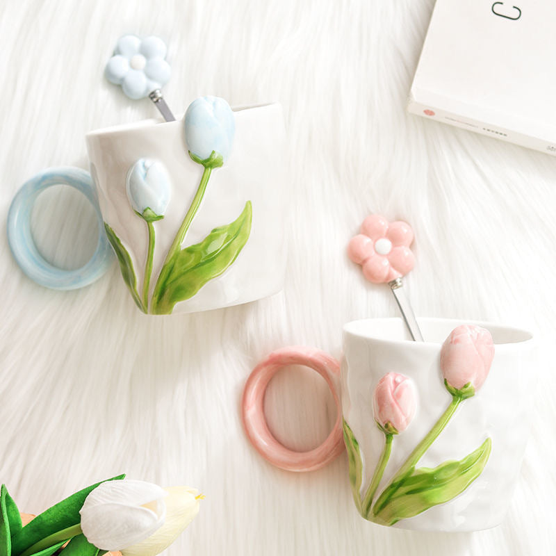 Home Lovely Tulip Large Capacity Cup - The Number 1 Things