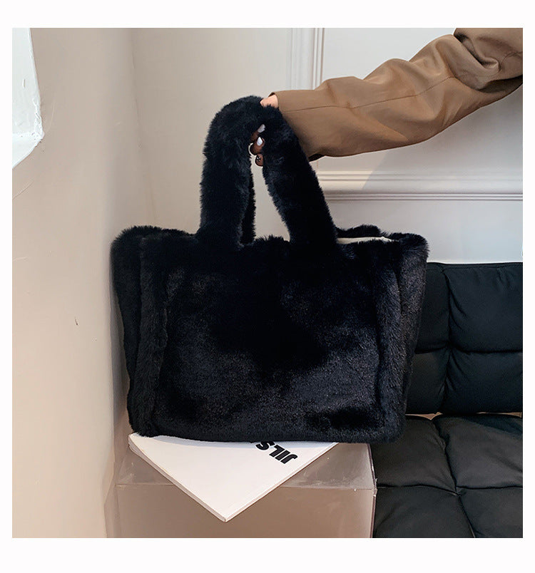 Winter Bags Chain Plush Handbag Totes Women Shoulder Bag - The Number 1 Things