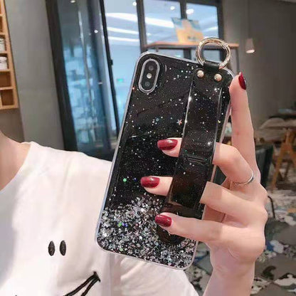 Starry Glitter iPhone Case Wrist Strap iPhone Case - The Number 1 Things