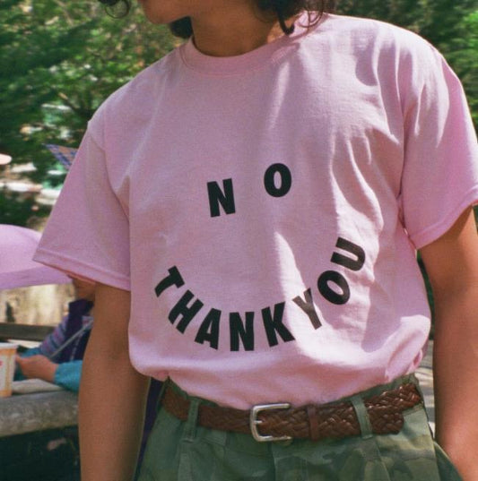No Thank You Print Tee - The Number 1 Things