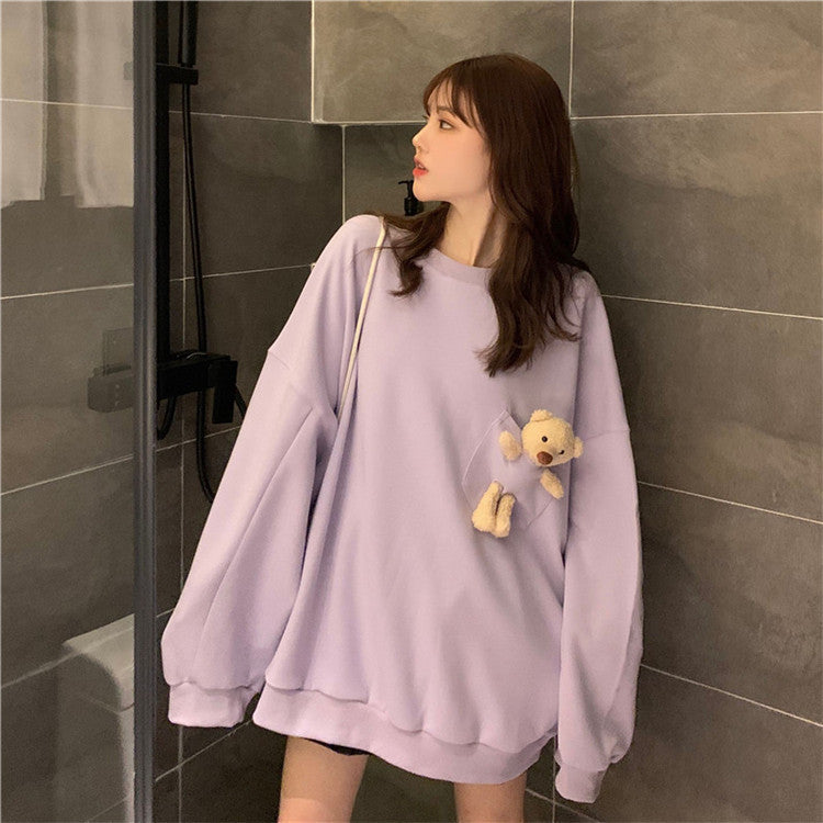 Cute bear long sleeve
