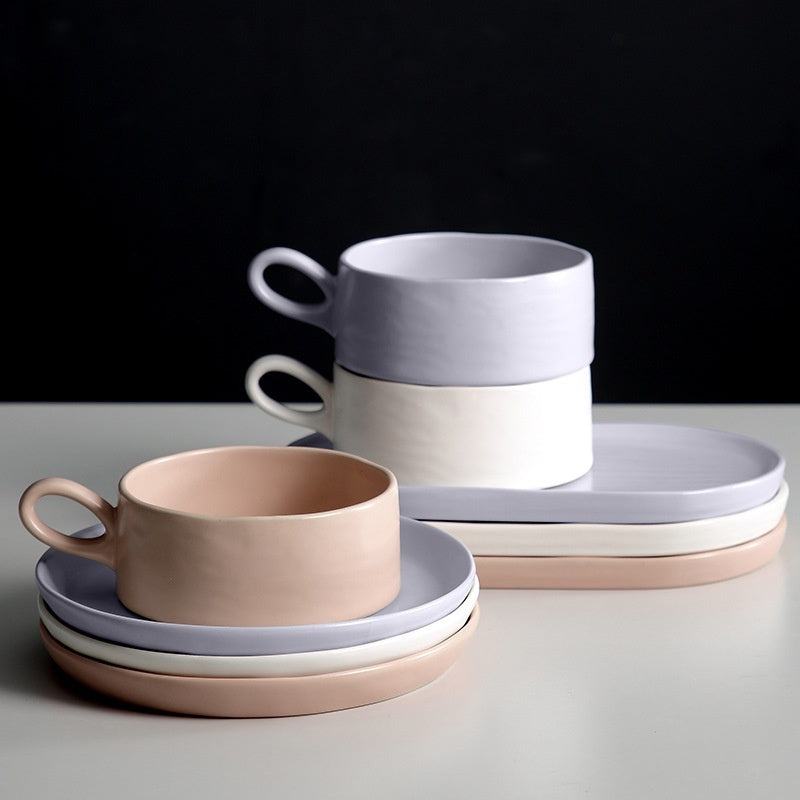 Morandi Ceramic Tableware Combination Breakfast Cup