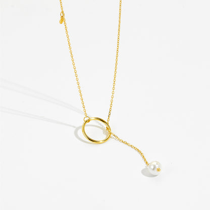 S925 Sterling Silver Drop Lariat Necklace - The Number 1 Things