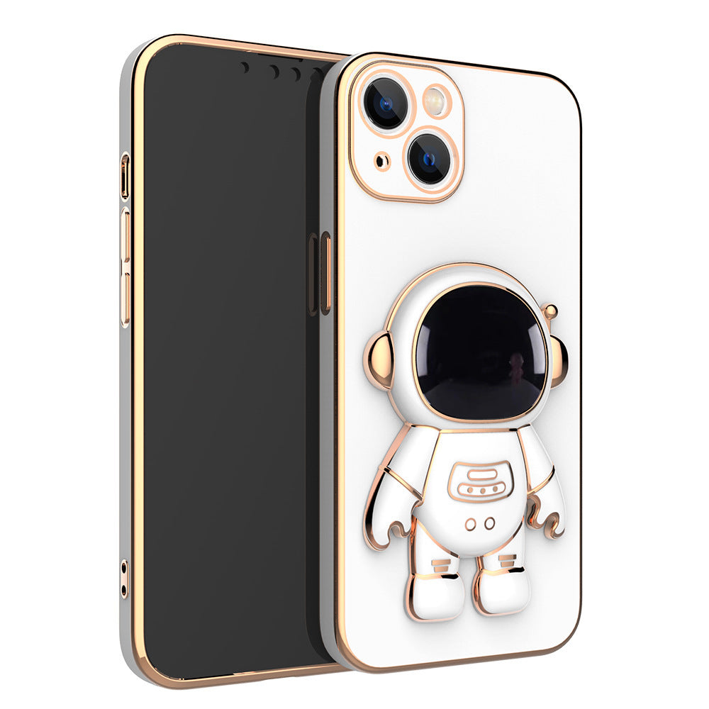 Electroplating Bracket Protective Cover Mobile iPhone Case