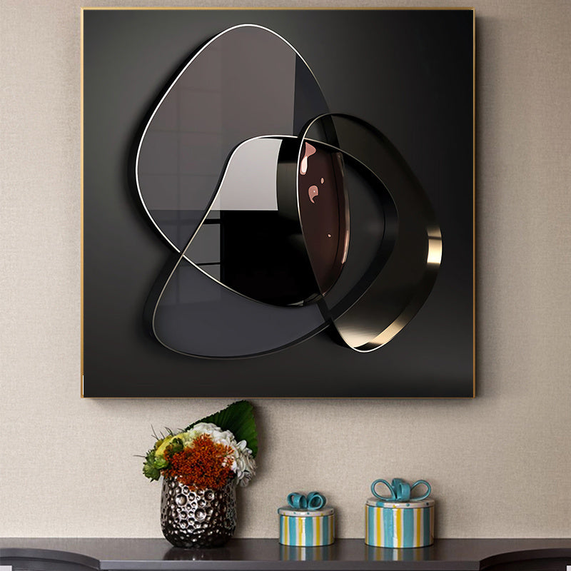 Modern Abstract 3D Metal Wall Art Canvas Painting - The Number 1 Things