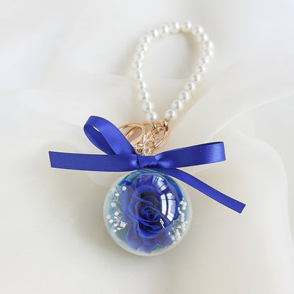 Preserved Flower Keychain Car Bag Hanging Gift - The Number 1 Things
