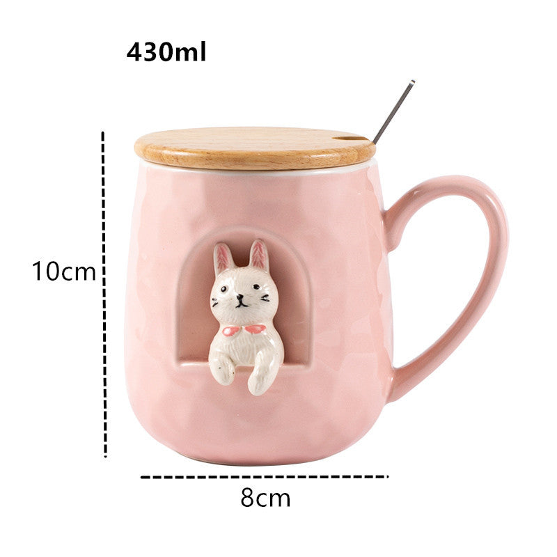 Personality Trend Couple Bunny Pair of Water Cups - The Number 1 Things