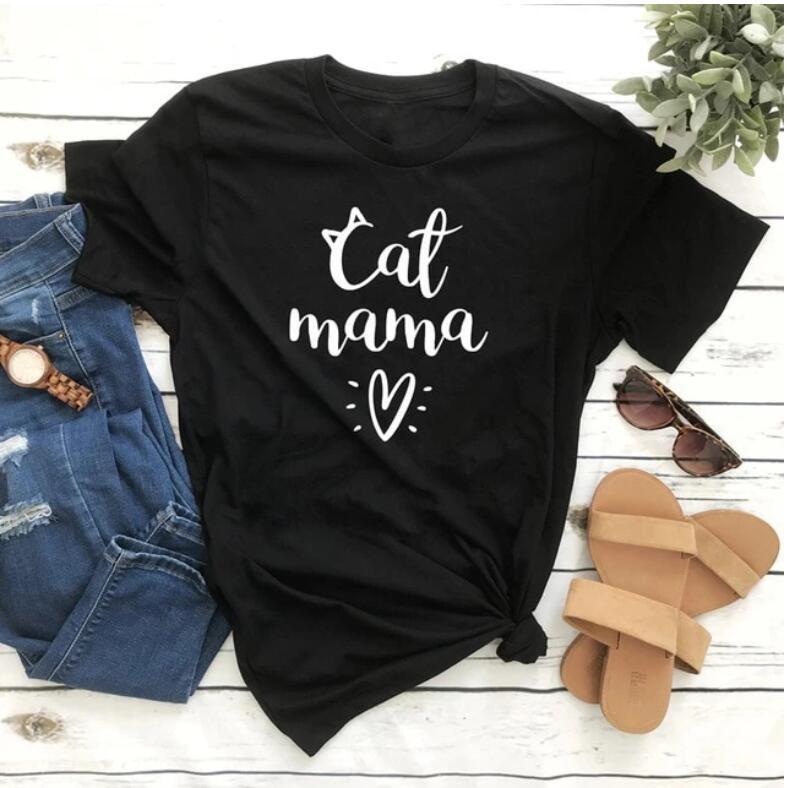Cat Mama Graphic Tee - The Number 1 Things