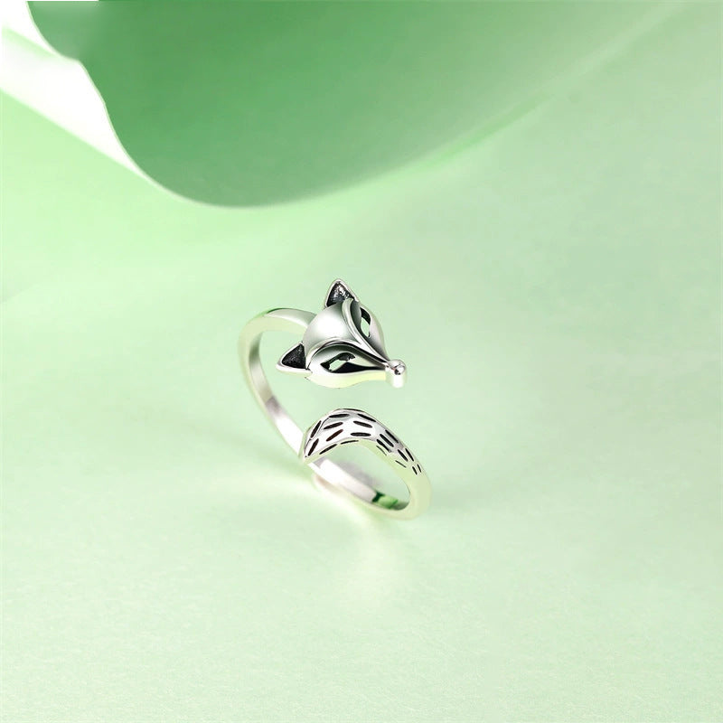 S925 Silver Unisex Fox Ring - The Number 1 Things