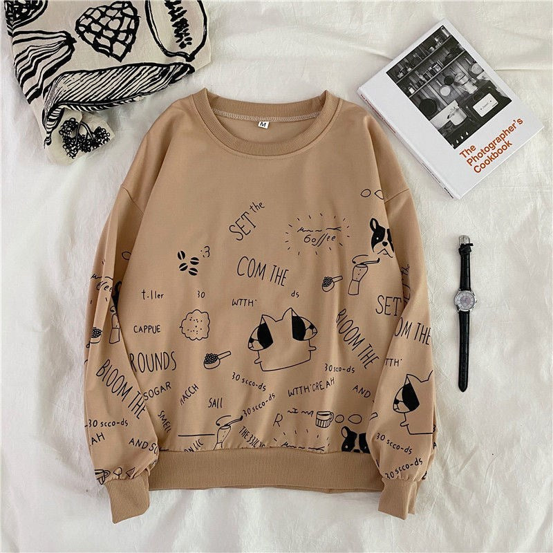 Korean Style Loose Top For Casual Sports Students - The Number 1 Things
