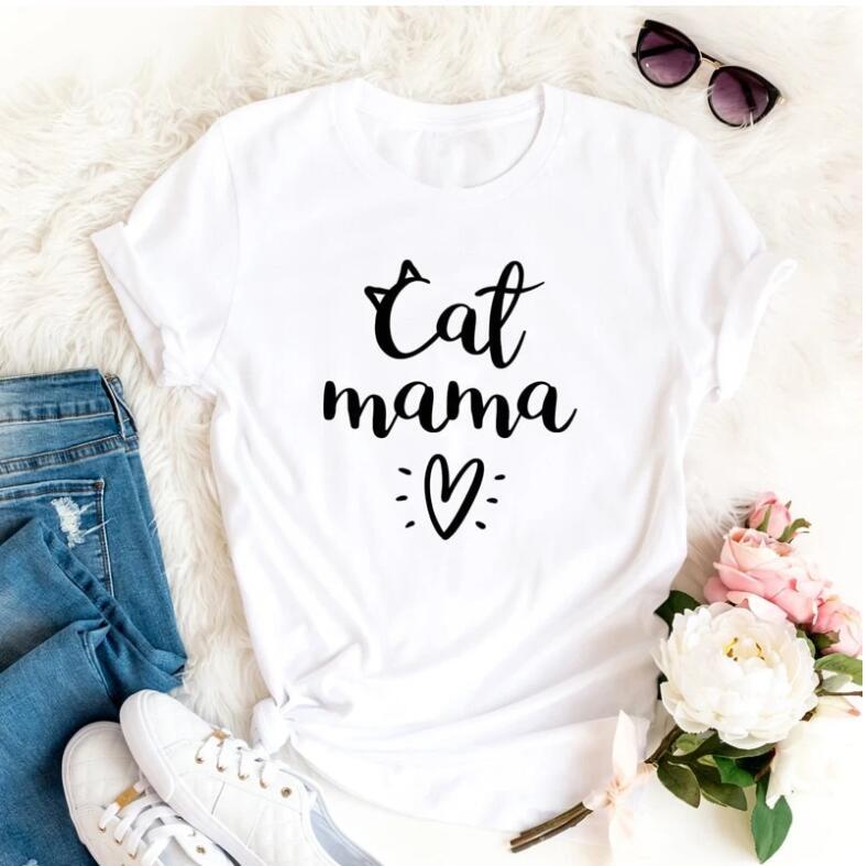 Cat Mama Graphic Tee - The Number 1 Things
