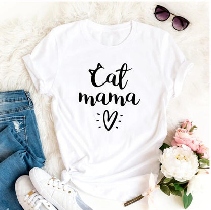 Cat Mama Graphic Tee - The Number 1 Things