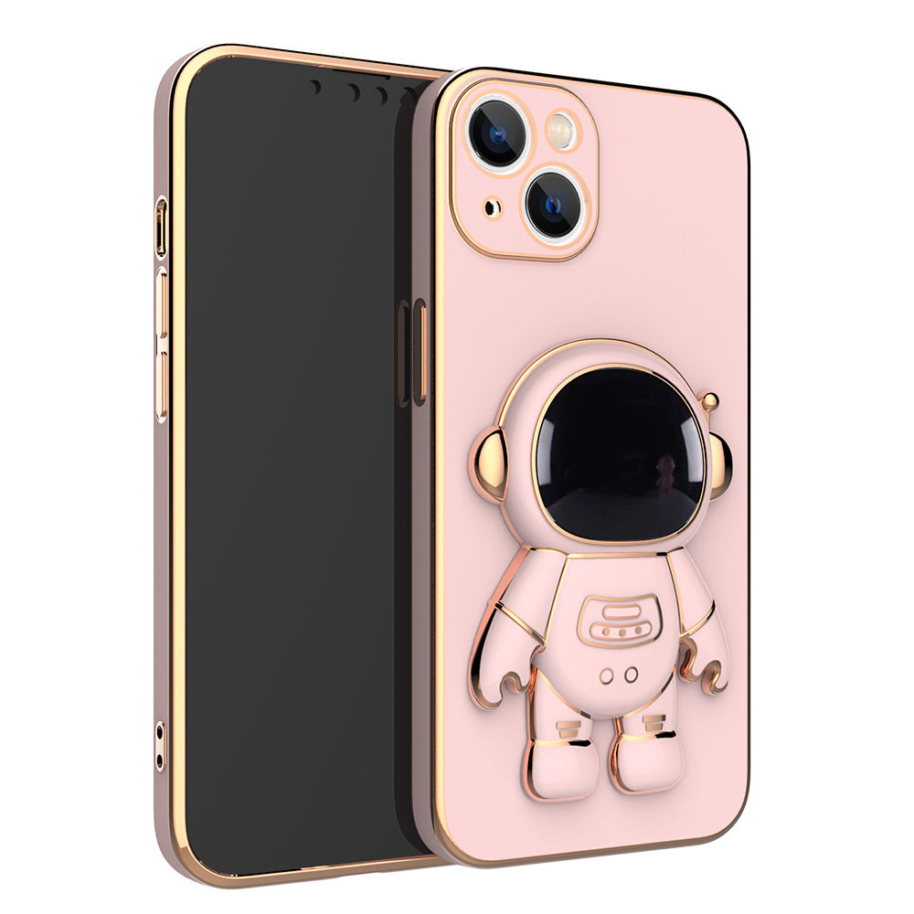 Electroplating Bracket Protective Cover Mobile iPhone Case