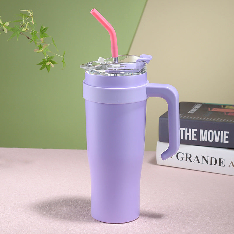 Portable Cup Double Layer With Straw - The Number 1 Things
