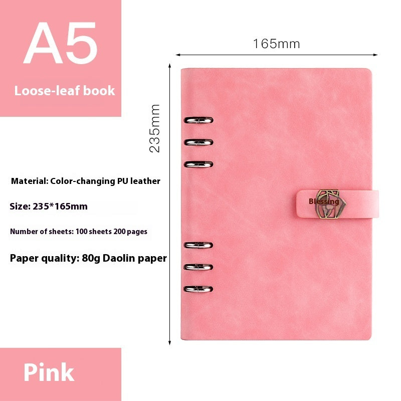 A5 Notebook Loose-leaf Removable Notepad Business Office Meeting - The Number 1 Things