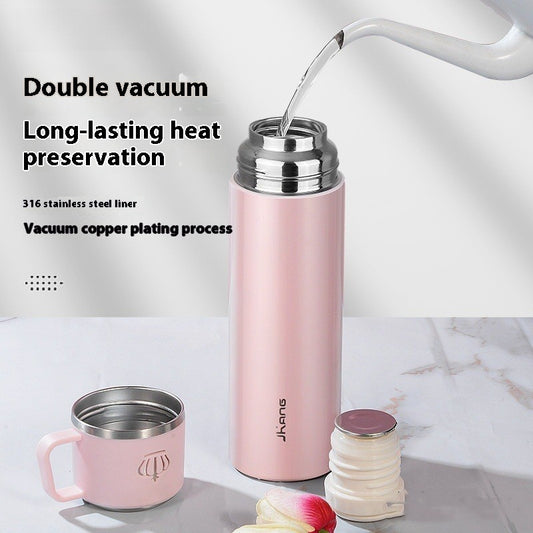 316 Vacuum Cup Food Grade Stainless Steel Large Capacity Simple - The Number 1 Things