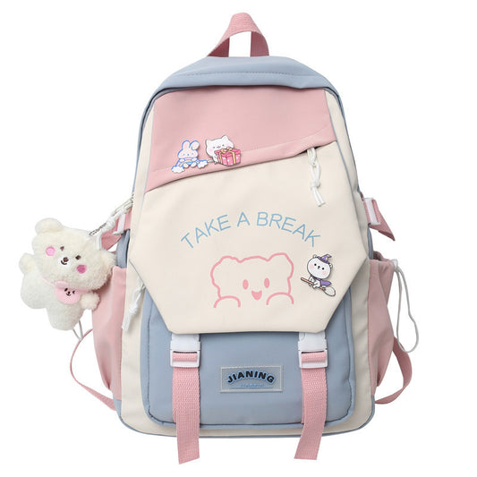 Fashion Large Capacity Student Schoolbag - The Number 1 Things