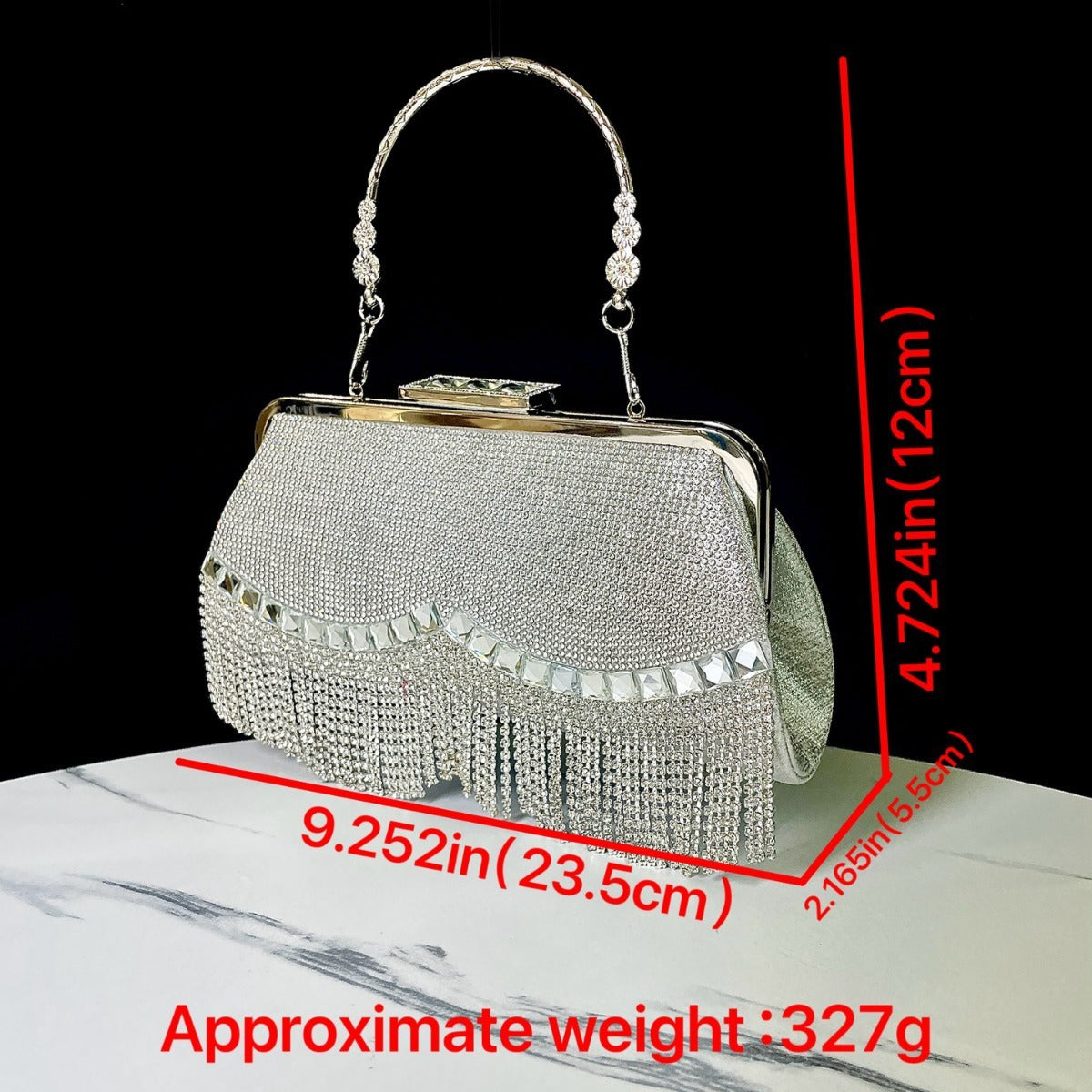 New Tassel KTV Princess Dinner Dress Hand Shoulder Crossbody Banquet Bag - The Number 1 Things