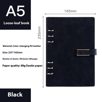 A5 Notebook Loose-leaf Removable Notepad Business Office Meeting - The Number 1 Things