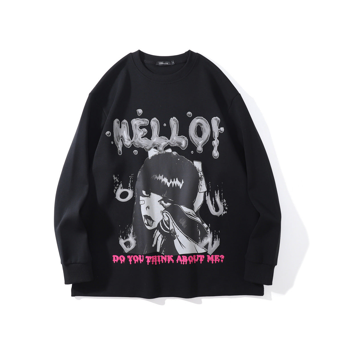 Digital Printed Original Street Dark Sweatshirt - The Number 1 Things