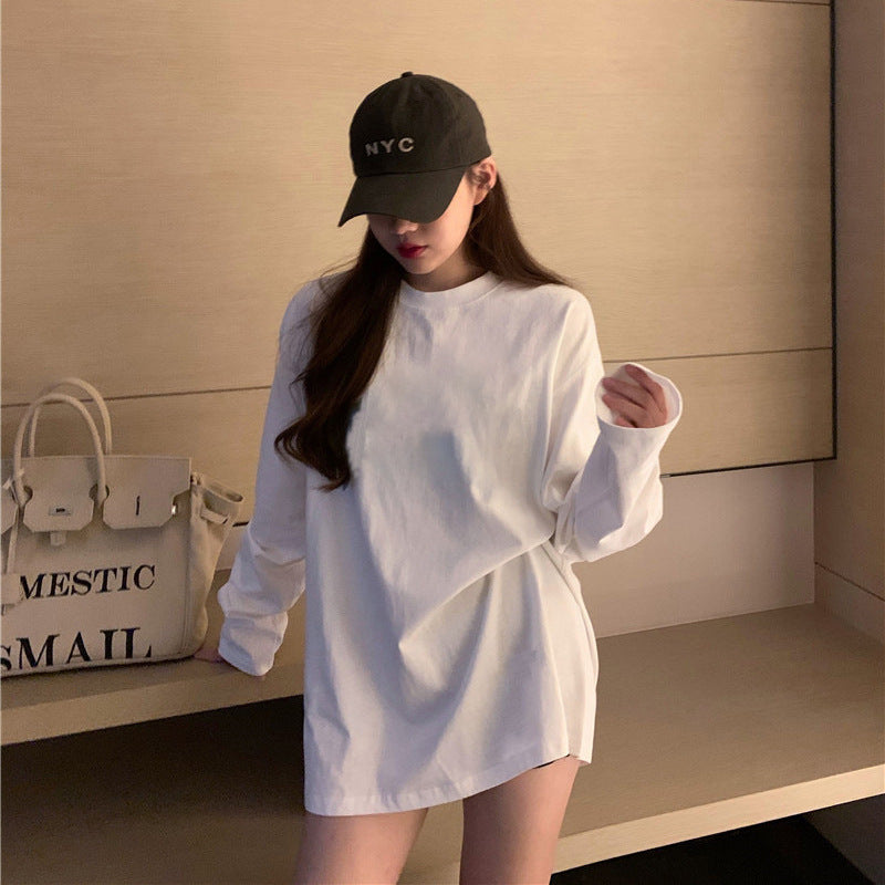 Spring New Loose Sweater Bandage Dress Inner Bottoming Shirt - The Number 1 Things