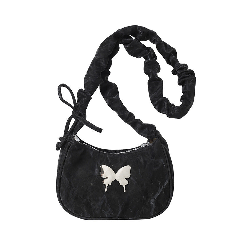 Crossbody Bag Casual Drawstring Bow Shoulder Bag - The Number 1 Things