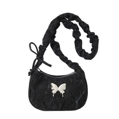 Crossbody Bag Casual Drawstring Bow Shoulder Bag - The Number 1 Things