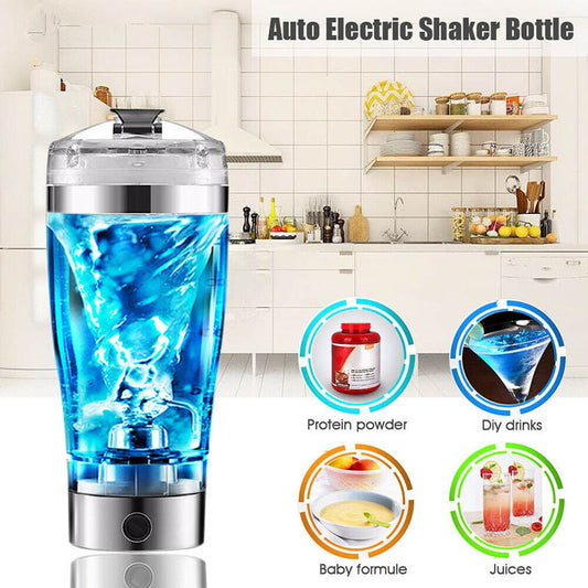 Electric Protein Shake Stirrer USB Shake Bottle Milk Coffee Blender Kettle Sports And Fitness Charging Electric Shaker Cup - The Number 1 Things