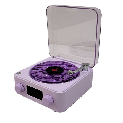 Retro Turntable Speaker Vinyl Record Player With Projection Lamp Effect - The Number 1 Things