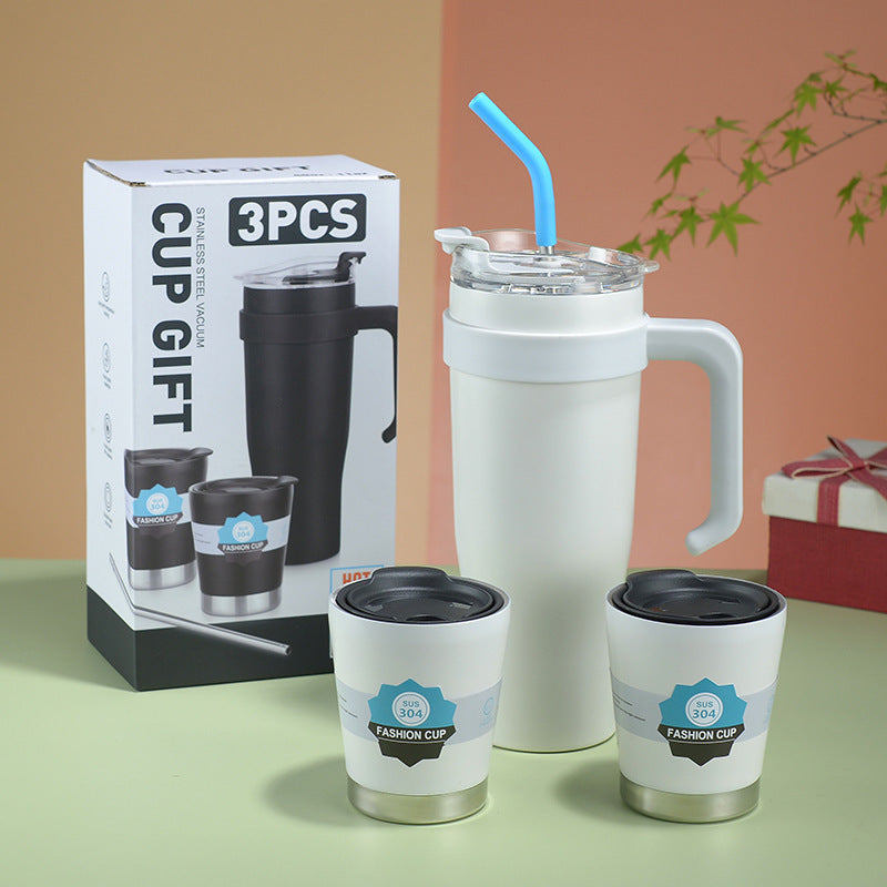 Portable Cup Double Layer With Straw - The Number 1 Things