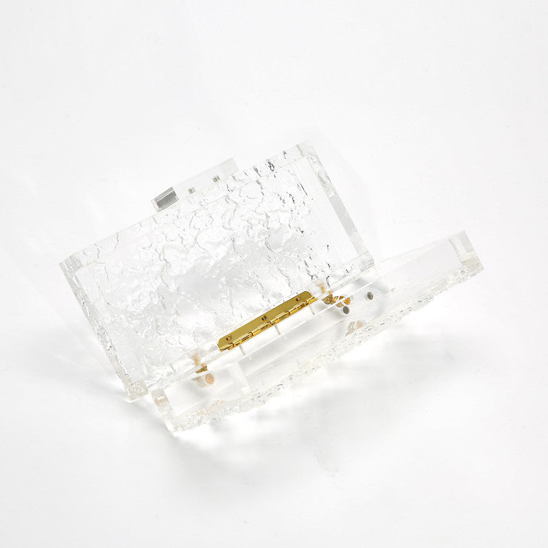 Acrylic transparent clutch - The Number 1 Things