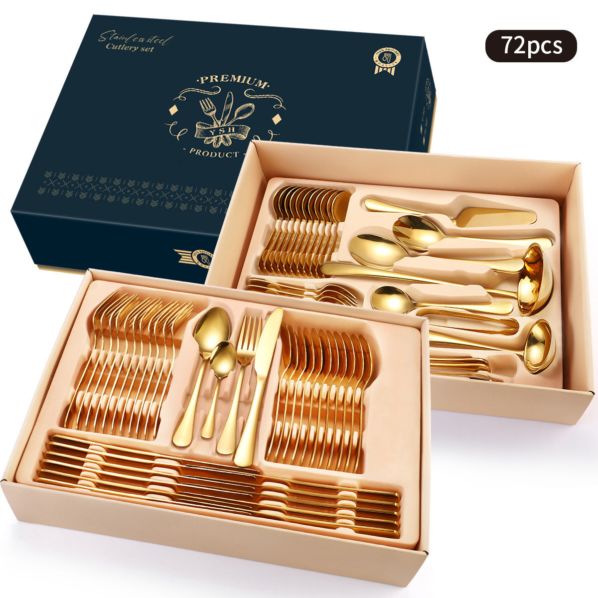 Stainless Steel Tableware Gift Box Set - The Number 1 Things