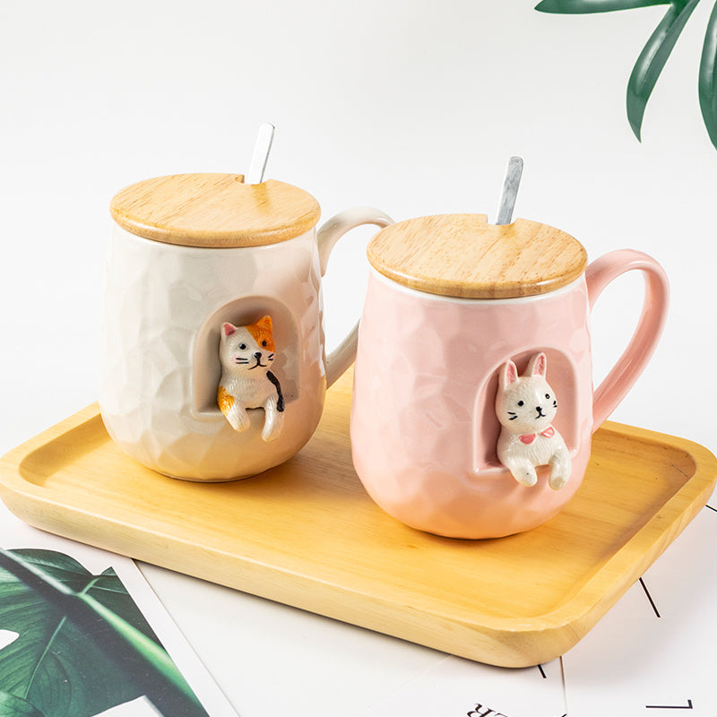 Personality Trend Couple Bunny Pair of Water Cups - The Number 1 Things