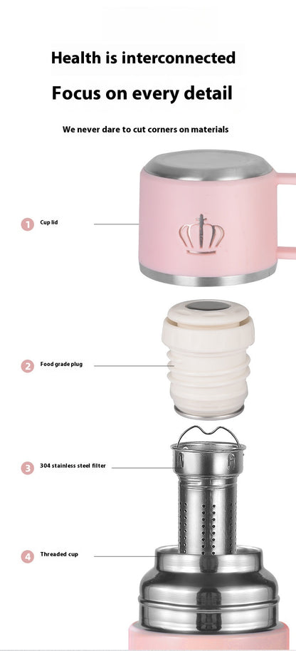 316 Vacuum Cup Food Grade Stainless Steel Large Capacity Simple - The Number 1 Things