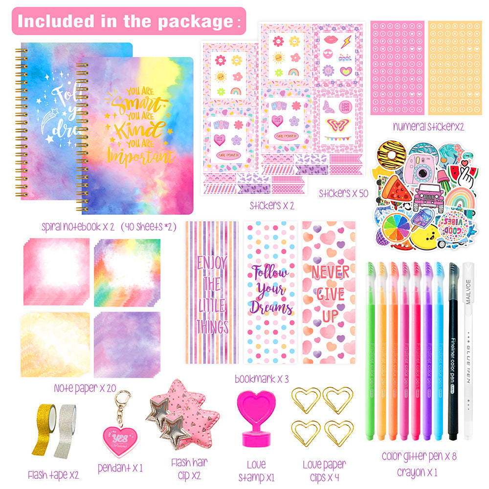 Scrapbook Set Cute Stationery Set For Kids