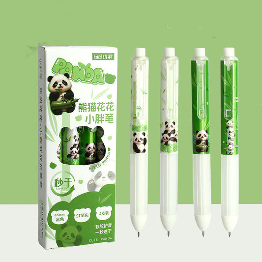 Cute Panda Plastic Gel Pen