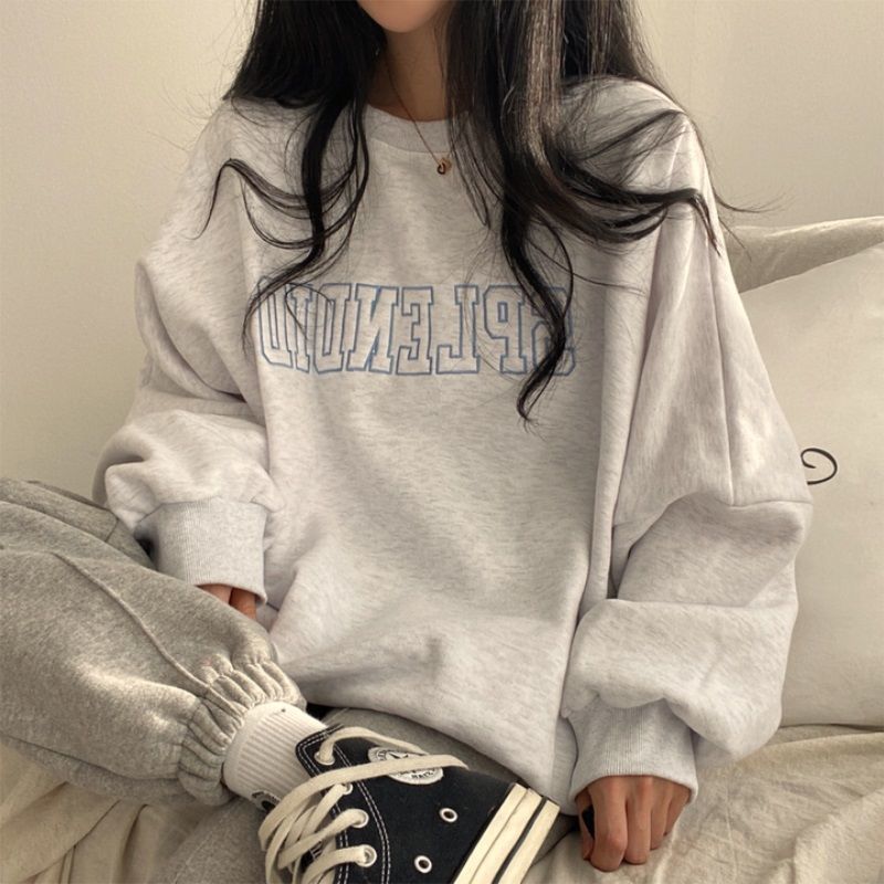 Fleece-lined Thickened High-end Sweater Female Student All-matching Long - The Number 1 Things