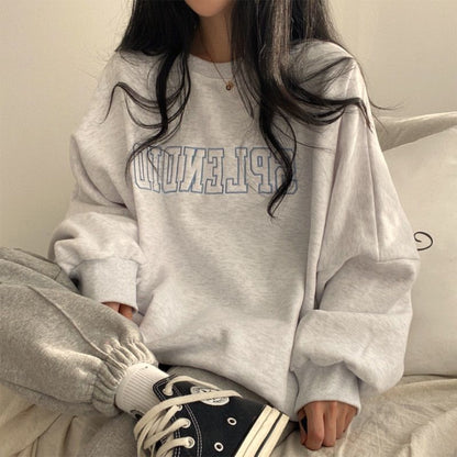 Fleece-lined Thickened High-end Sweater Female Student All-matching Long - The Number 1 Things