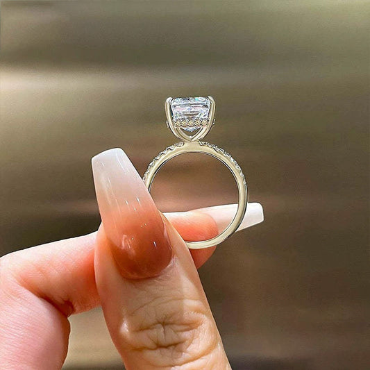 925 Silver Inlay Women's 3CT Rhinestone Ring - The Number 1 Things