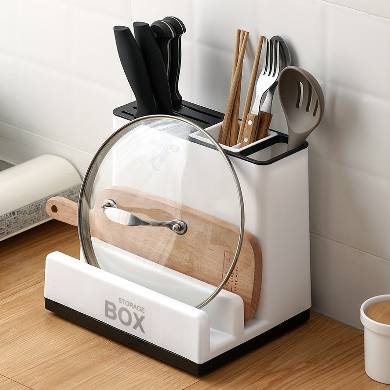 Tableware Storage Holders Kitchen Knife Plastic Storages Racks For Kitchen Convenience Cabinet Kitchen Gadgets - The Number 1 Things