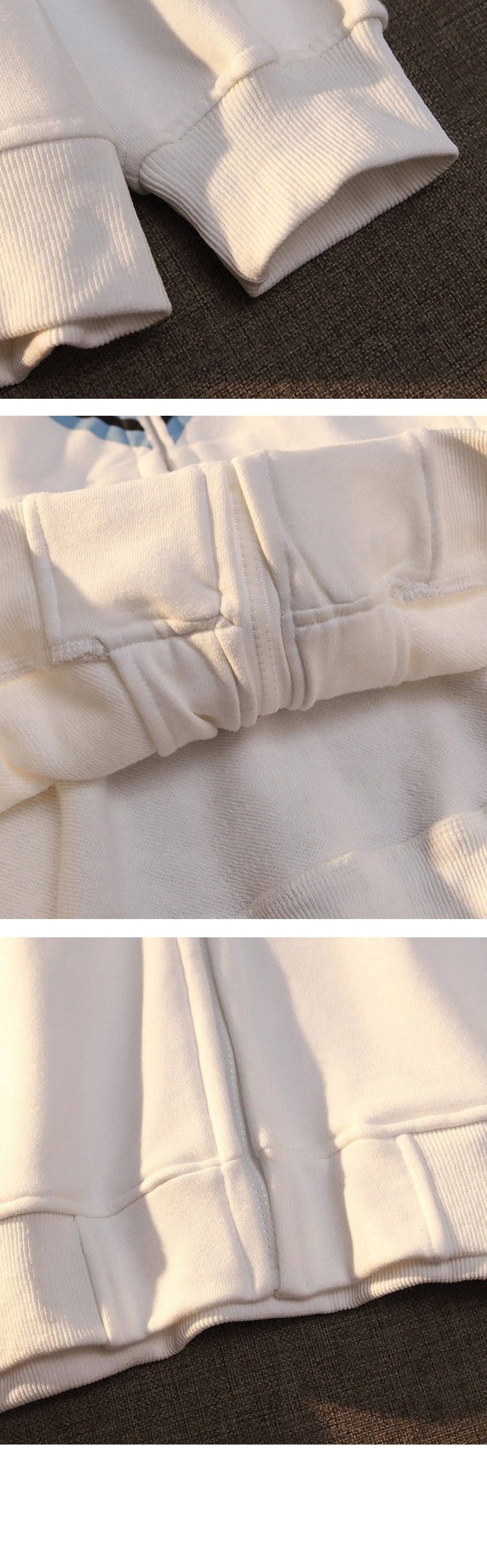 Polyester Fiber Hooded Sweater Students Korean Style Loose Design Couple Coat - The Number 1 Things