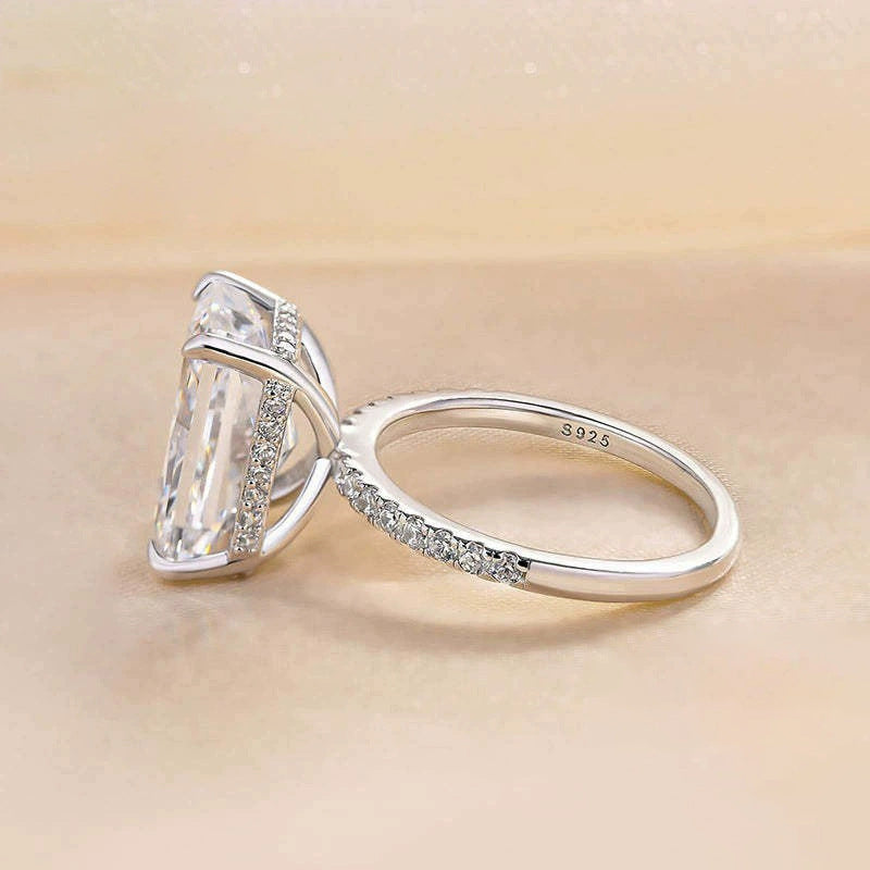 925 Silver Inlay Women's 3CT Rhinestone Ring - The Number 1 Things