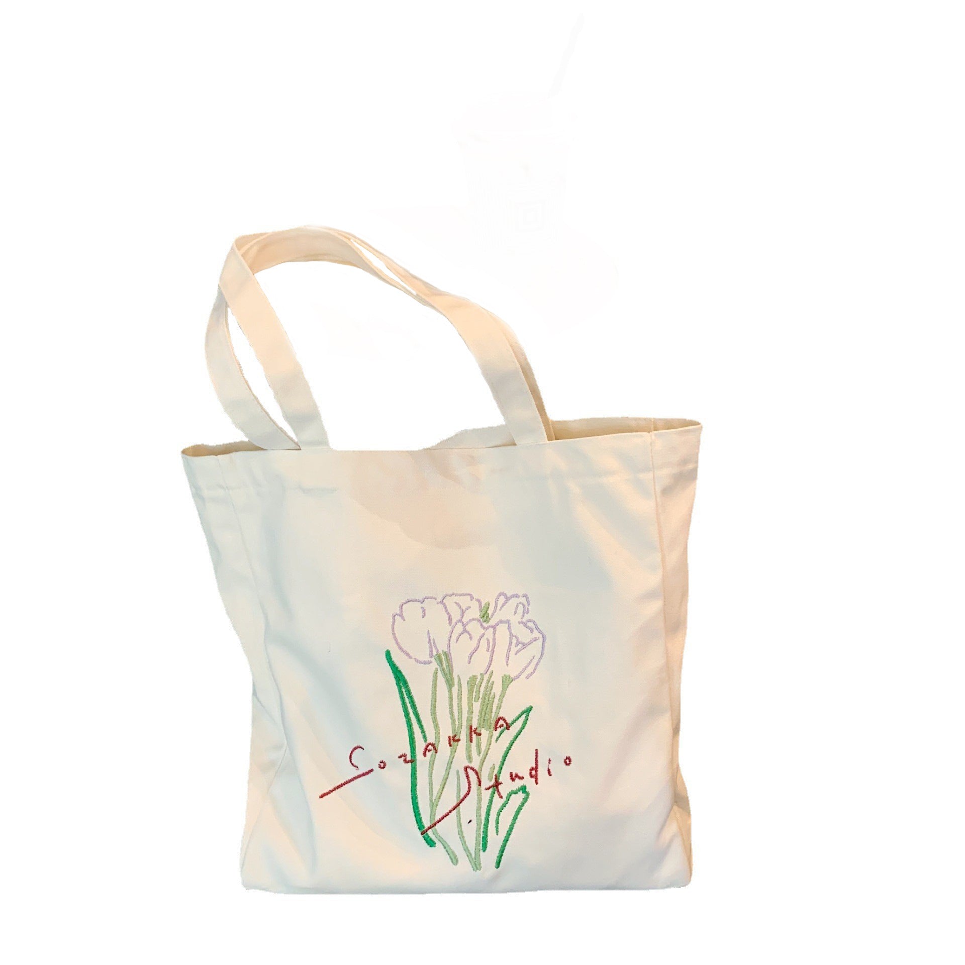 New Tulip Large Capacity Canvas Shoulder Bag - The Number 1 Things